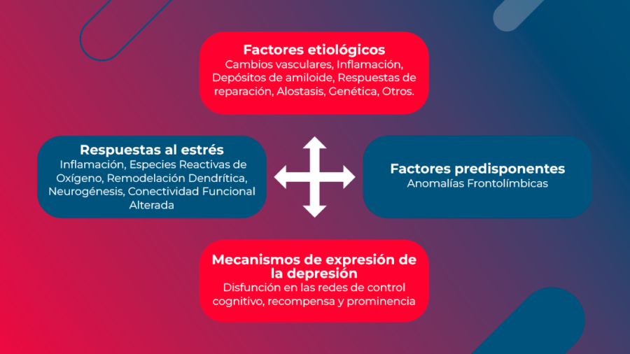 Modelo de desarrollo de depresión en el adulto mayor